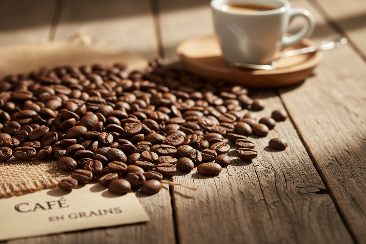 Soleil Chaud-Café en grains (torréfaction moyenne)